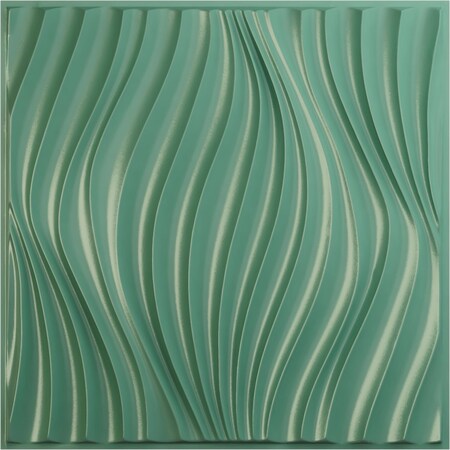Ekena Millwork 19 5/8in. W x 19 5/8in. H Billow EnduraWall Decorative 3D Wall Panel, Total 32.04 Sq. Ft., 12PK WP20X20BWFSM-CASE-12